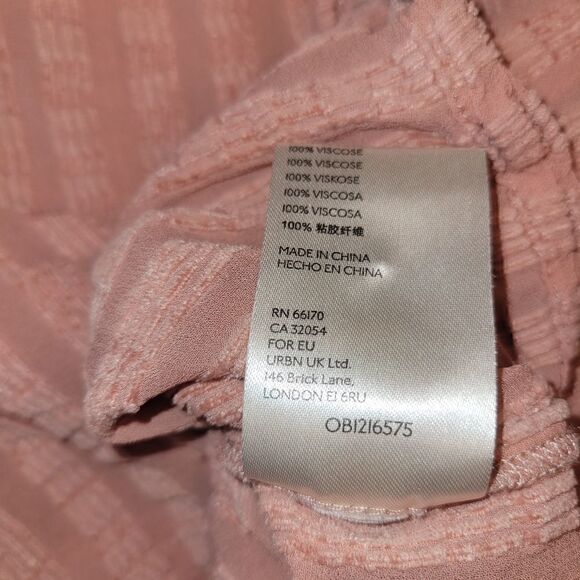 Anthropologie
Coral Gauzy Semi Sheer Ballon Longsleeve Top XS - Picture 10 of 11